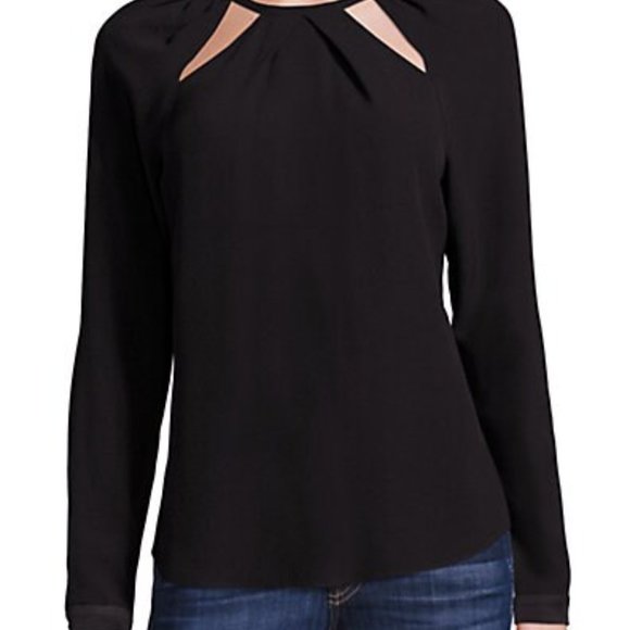 Ramy Brook Eva Keyhole blouse - Picture 3 of 3